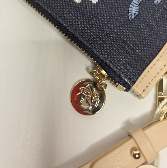 Spartina 449 Applique Wristlet Hamilton Crab NEW